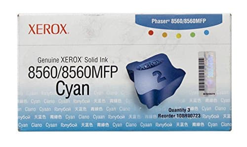 Image of Xerox Phaser 8560/8560 MFP Cyan Solid Ink (3,400 Pages) - 108R00723