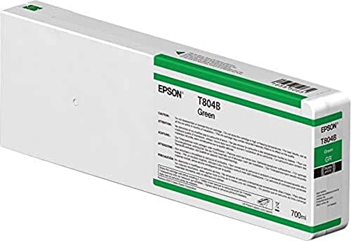 Image of Epson C13T804B00 Ink Cartridge for Printer - Green