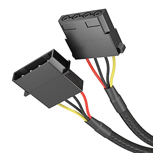 Image of KabelDirekt – 60cm 4-pin Molex extension cable