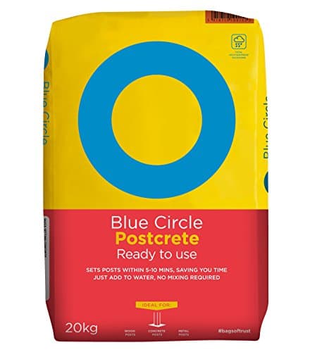 Image of Blue Circle Ready to Use Postcrete 20kg Ready-to-Use Post Fixing Product - Just Add to Water