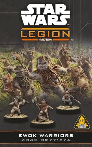 Image of Asmodee | Star Wars: Legion Ewok Warriors Unit Expansion | Miniatures Game | Ages 14+ | 2 Players | 90 Minutes Playing Time