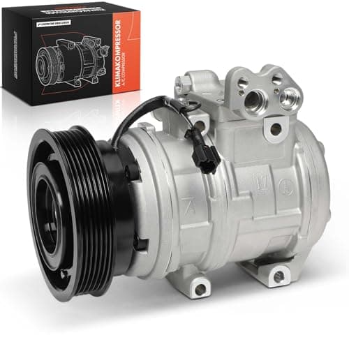 Image of Frankberg 1x AC Compressor Air Conditioning 1-Pins Compatible with Tucson JM 2.0L 2.7L Petrol 2004-Today Sportage JE KM 2.0L 2.7L Petrol 2004-2009 Replace# 977012E300