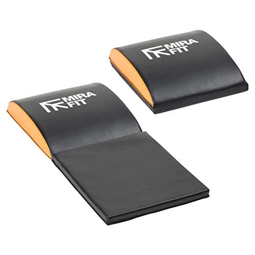 Image of Mirafit Ab Trainer Core Exerciser Mat - Black and Orange