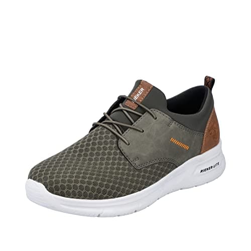 Image of Rieker Men's B7371 Sneaker, Green (grün), 8 UK (42 EU)