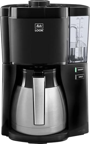 Image of Melitta Look V 1025-12 therm black, Filter coffee machine