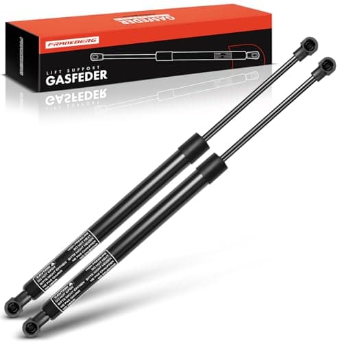 Image of Frankberg 2x Gas Struts Rear Tailgate Compatible with 3 Series E46 318 320 325 330 Convertible 2000-2007 3 Series E46 M3 Convertible 2001-2006 Replace# 51248227895