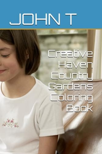 Image of Creative Haven Country Gardens Coloring Book