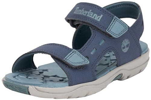 Image of Timberland Unisex Children's Moss Jump 2 Strap (Toddler) Sandal, darkblue, 6 UK