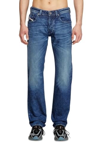 Image of Diesel Men's 1985 Larkee Regular Jeans, Dark Blue, 32W x 32L