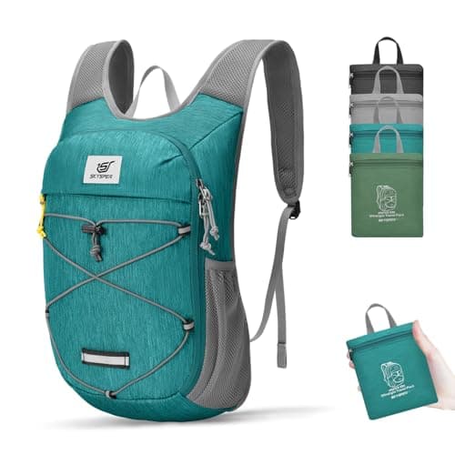 Image of SKYSPER Foldable Hiking Backpack - 10L Small Lightweight Daypack Breathable Travel Backpacks for Men Women