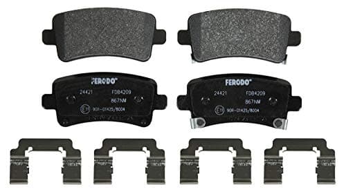 Image of Ferodo FDB4209 Brake Pad Set, disc brake - (set of 4)