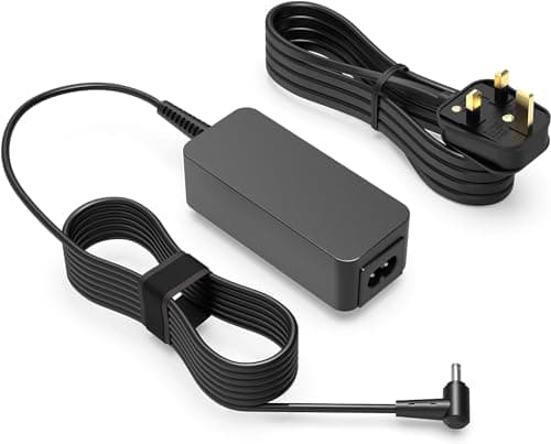 Image of Superer 45W Charger Fit for Asus VivoBook 14 X413 X413F X413FA X413EA X413J X413JA F407M F407U X403JA X405U X405UA X407U X409J X409JA X409F X409MA X409M X412F X420U X421 X421DA X441S X453M Laptop