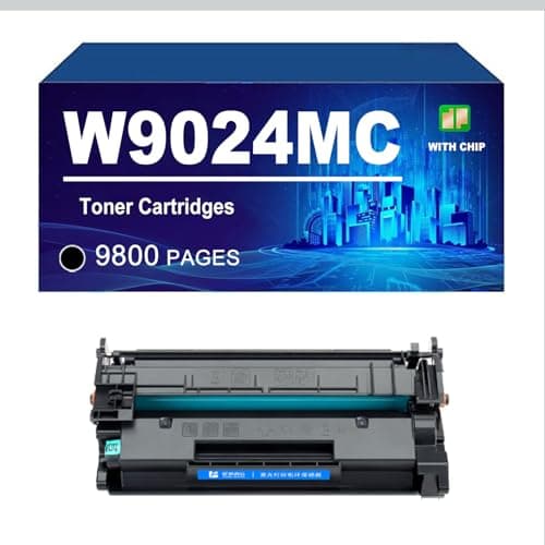 Image of KLXFJ W9024MC Toner Cartridges With Chip Compatible For HP Laserjet Managed MFP E40040 E40040dn E42540F Printers, High Yield,Black-9800 Pages