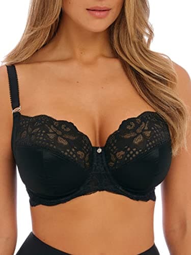 Image of Fantasie Women's Reflect Underwired Side Support Full Coverage Bra Black 30D, Black, 30D