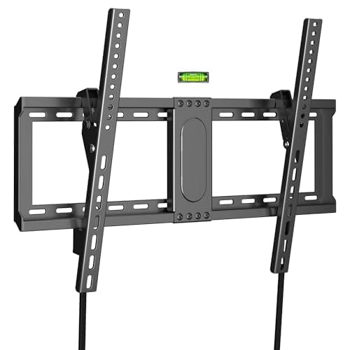 Image of XINLEI Universal Tilt TV Wall Bracket for Most 37-85 inch TVs, Slim Wall Mount Low Profile Fits 24”/18”/16” Studs, Holds up to 60kg Flat/Curved TV, Max VESA 600x400mm MT5083