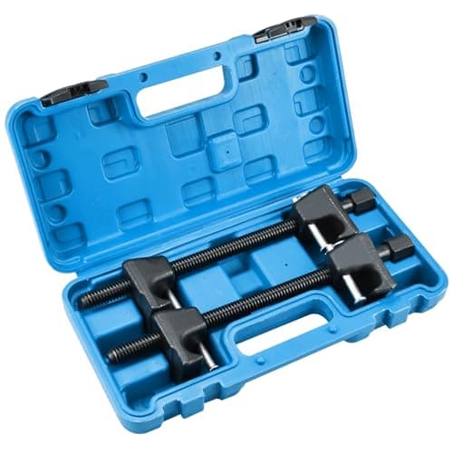 Image of BOOMSTART 2Pcs Coil Spring Compressor Macpherson Strut Clamps Suspension of Car Truck Garage Tool Automotive Tool (Blue)
