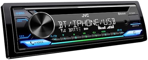Image of JVC KD-T922BT CD Receiver, 1-DIN, With Blutooth, Spotify, USB, AUX, Variable Colour Illumination
