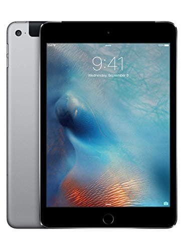 Image of 2015 Apple iPad Mini 4 (7.9 inch, WiFi + Cellular, 128GB) Space Grey (Renewed)