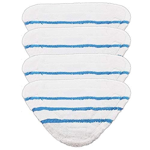 Image of SPARES2GO Washable Cover Pads for Beldray 5-in-1 9-in-1 Steam Cleaner Mop (Pack of 4)