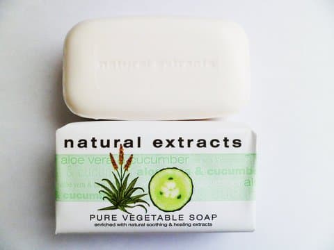 Image of Aloe Vera & Cucumber Soap *3 x 125g Bars*