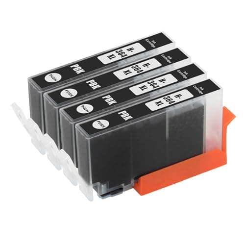 Image of Go Inks Compatible Photo Black 364PBk Ink Cartridge Replacement for HP 364 XL High Capacity for HP Photosmart, DeskJet & OfficeJet Printers (15ml) - 4 Pack