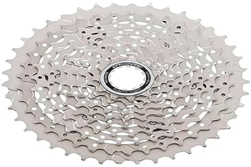 Image of DEORE M4100 Cassette 10S x 11/42 Teeth Black/Silver