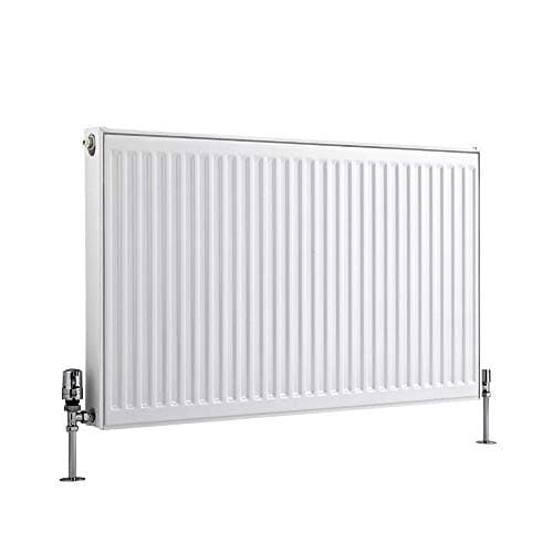 Image of Milano Compact White Type 11 Horizontal Single Panel Convector Radiator - 600mm x 1000mm