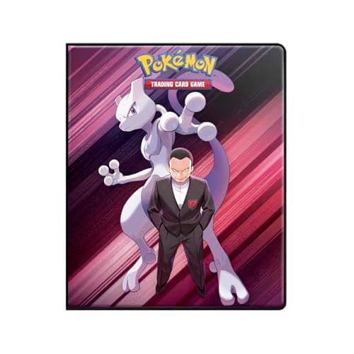 Image of Ultra PRO - Scarlet & Violet: Destined Rivals 9-Pocket Portfolio for Pokémon | Trading Card and Pokémon Card Binder Album that Protects Up to 126 Single-Loaded Cards | 252 double-loaded cards