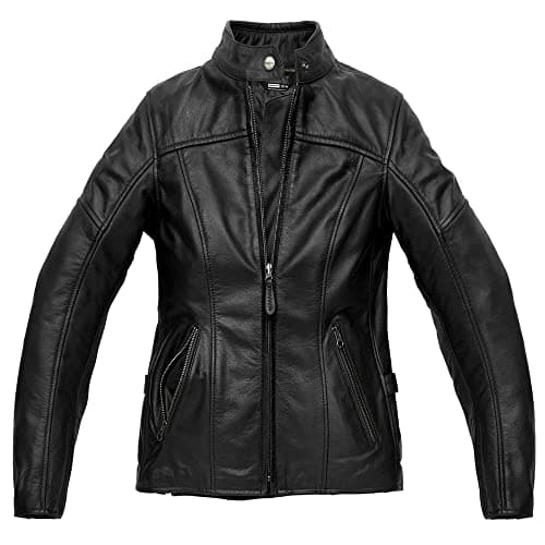 Image of SPIDI Mack Ladies Motorcycle Leather Jacket, black, 46