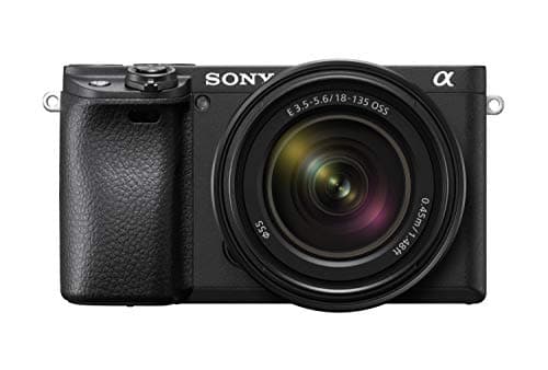 Image of Sony Alpha 6400 APS-C Mirrorless Camera with 18-135 mm Lens (Fast 0.02s Autofocus with Eye Detection for Humans and Animals, 4K Film Shooting and Tilting Display for Vlogging)
