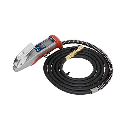 Image of Sealey SA375 Digital Tyre Inflator with 2.7M Hose & Clip-On Connector