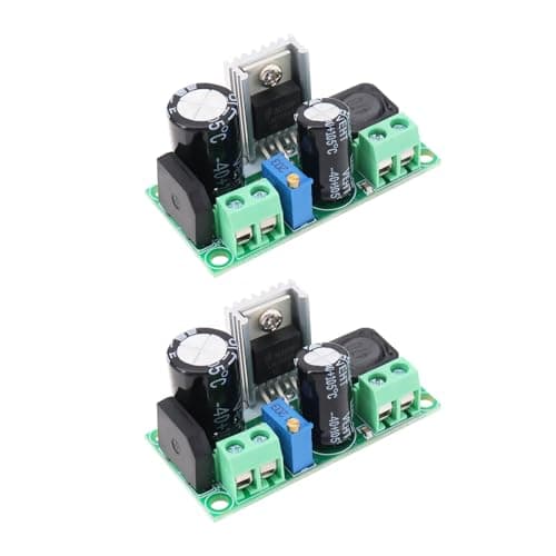 Image of EMSea 2Pcs AC DC to DC Step-Down Buck Converter AC 5-30V DC 5-48V to DC 3.3-33V Power Supply Module Adjustable Output Voltage Downward Module