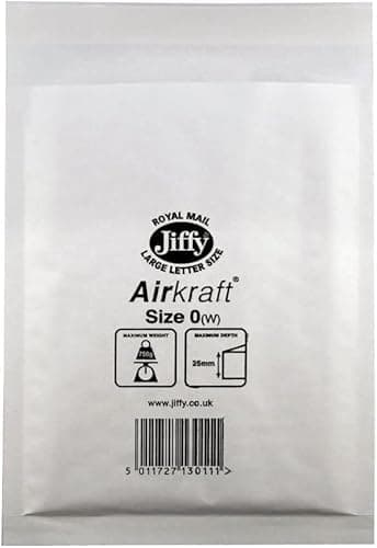 Image of 50 JL0 Jiffy Bags Padded Envelopes CD 140 x 195mm C/0 Come in Premier Life Packaging