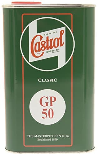Image of Classic Castrol 1923/7176 GP50 Monograde Engine Oil, 1 Liter