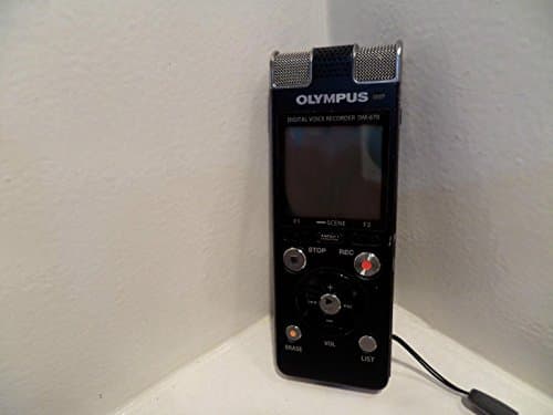 Image of Olympus DM-670 8 GB 16-Bit PCM Stereo Recorder - Silver