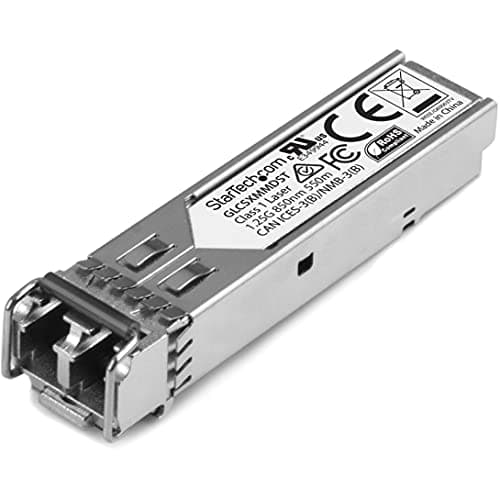 Image of StarTech.com Cisco GLC-SX-MMD Compatible SFP Module - 1000BASE-SX - 1GbE Multimode Fiber MMF Optic Transceiver - 1GbE SFP - LC 550m - 850nm - DDM Cisco Firepower, ASR920, IE2000 (GLCSXMMDST)