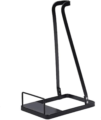 Image of DingGreat Freestanding Universal Vacuum Cleaner Stand, Vacuum Metal Holder Vacuum Cleaner Stand for Dyson V6 V7 V8 V10 - No Drilling the Wall (Black)