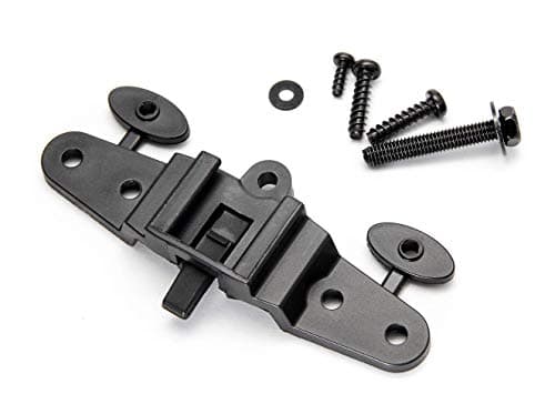 Image of CATEYE Rear Rack Safety Light Bracket – Bike Light Mount for ViZ, Omni & Reflex Series, Fits 50–80mm Bolt Spacing, Snap System™ for Horizontal/Vertical Mounting, for Urban, Commuter, Touring Bicycles