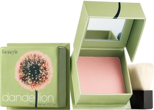 Image of BENEFIT dandelion TRAVEL SIZE MINI 3.5 g Net wt. 0.12 oz. baby-pink brightening face powder