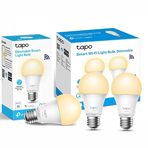 Image of TP-LINK Tapo Smart Bulb, Smart Wi-Fi LED Light, E27, 8.7W, Works with Amazon Alexa (Echo and Echo Dot), Google Home, Dimmable Soft Warm White, No Hub Required - Tapo L510E(3-Pack) [Energy Class F]