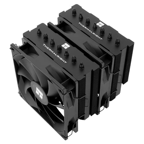 Image of Thermalright Phantom Spirit 120 SE BLACK CPU Air Cooler,7 Heat pipes CPU Cooler,Dual 120mm PWM Fans, AGHP 4.0 Technology,for AM4/AM5,Intel lga1851/1700/1150/1151/1200, PC Cooler Tower