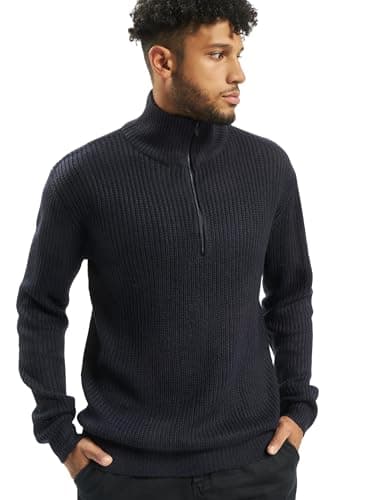 Image of Brandit Marine Pullover Troyer, color: navy, size: XL 54