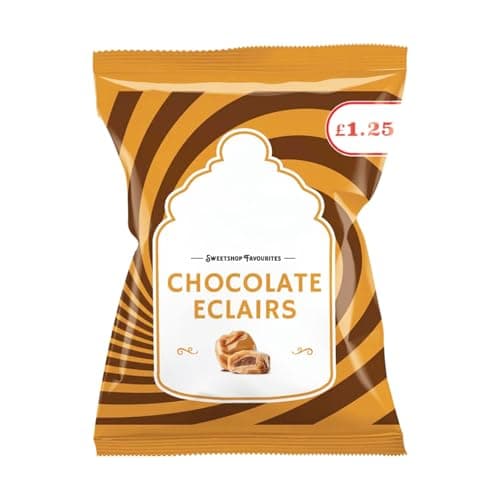 Image of Bondds Chocolate Eclairs Bags | Toffee Sweets | No Artificial Colour | Traditional Favourites | 120g | (Pack of 6)