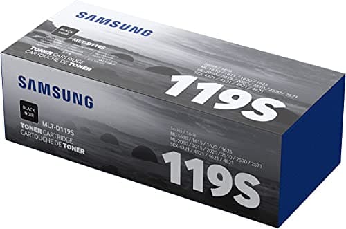 Image of Samsung SU863A MLT-D119S Toner Cartridge, Black, Pack of 1, Standard