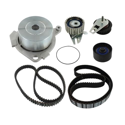 Image of SKF Water Pump And Timing Belt Kit With Gaskets VKMC 02283 Height 171 mm Length 271 mm Width 142 mm - OE Quality