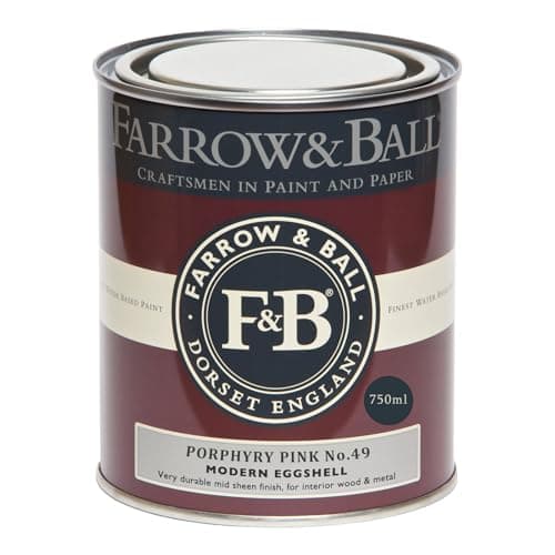 Image of Farrow & Ball Porphyry Pink No. 49 Modern Eggshell 750ml