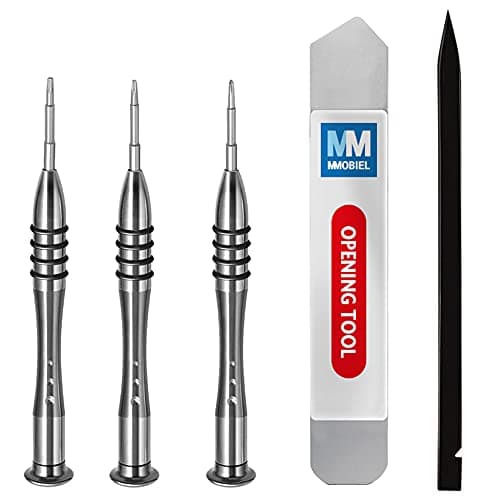 Image of MMOBIEL Screwdriver Repair Tool Kit Compatible with iPhone, MacBook Pro/Air with Retina - Precision Screwdriver Set 3 Pcs - P5 1.2 mm Pentalobe 5 Pointed Star, T5 Torx and PH000 Philips 1.5 mm