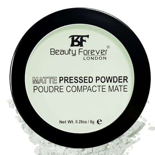 Image of Beauty Forever Matte Pressed Powder, Oil Free & Lightweight, 8gms (14 Mint Green)