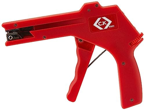 Image of C.K 495003 Cable Tie Gun,Red,2.4 x 4.8 mm W