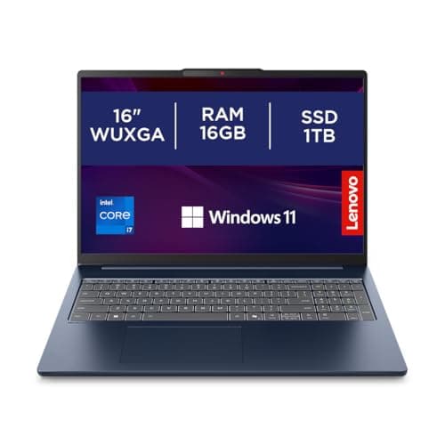 Image of Lenovo IdeaPad Slim 5 | 16 inch WUXGA 1200p Laptop | Intel Core i7-13620H | 16GB RAM | 1TB SSD | Windows 11 Home | Cosmic Blue